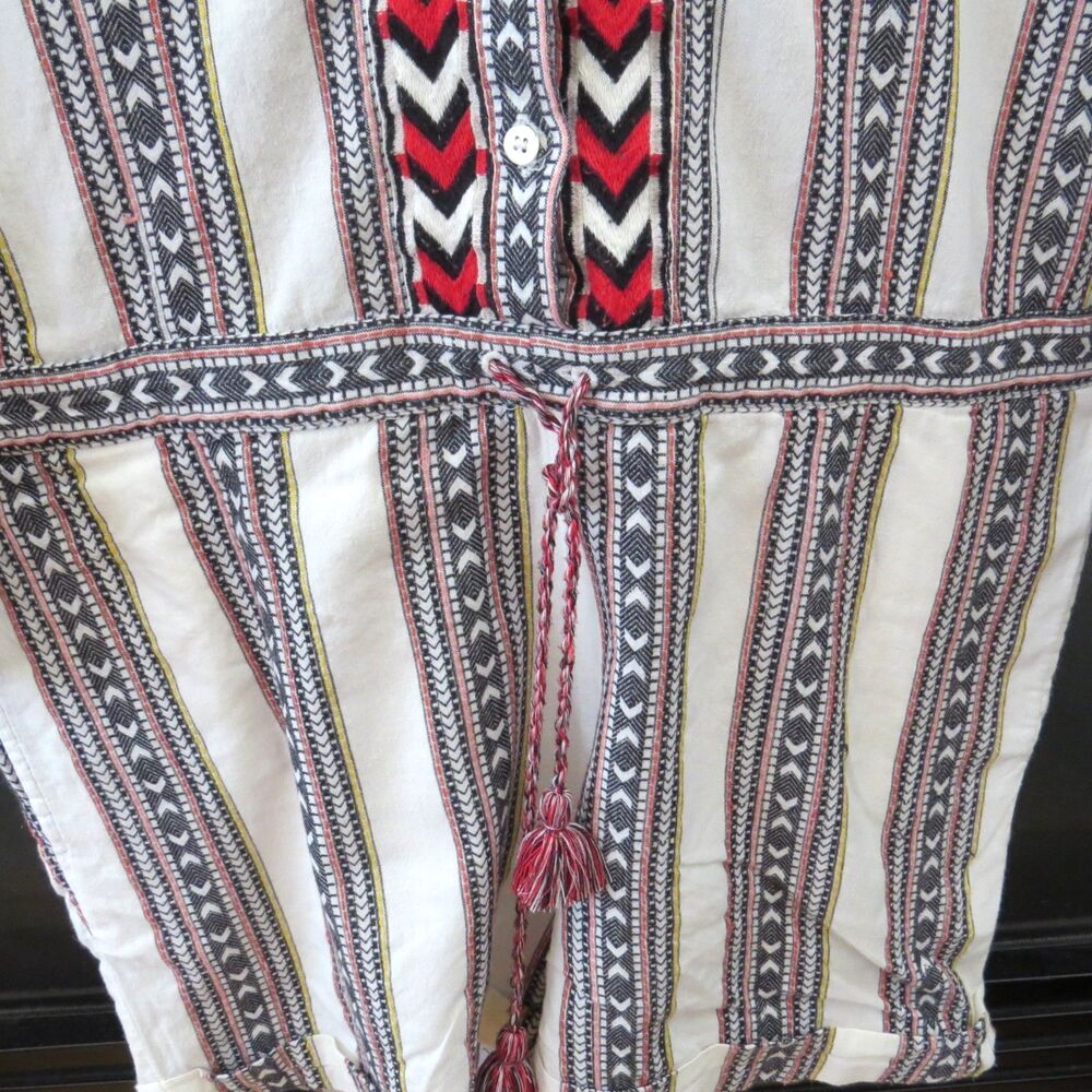 Anthropologie Berenice Embroidered Tania Romper 100% Cotton XS EUC - Picture 10 of 13